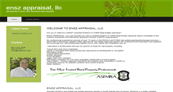 Desktop Screenshot of enszappraisal.com